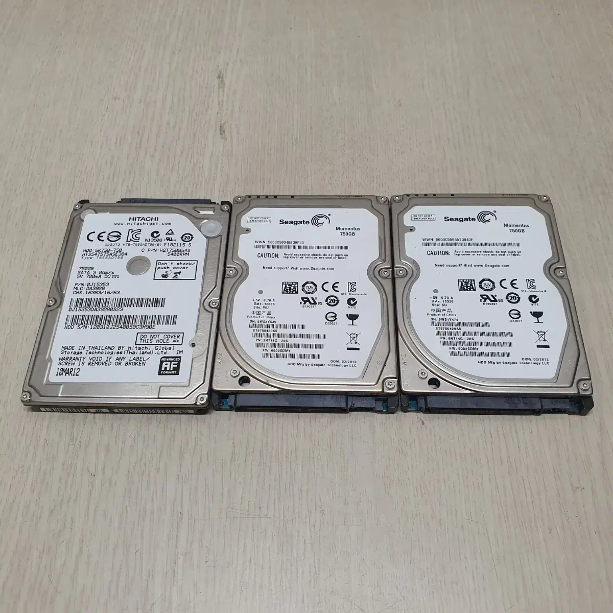 HDD750G  중고 양품